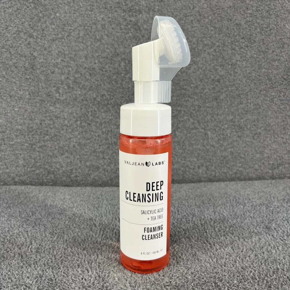 VALJEAN LABS DEEP CLEANSING Salicylic Acid + Tea‎ Tree Foaming Cleanser 6 oz